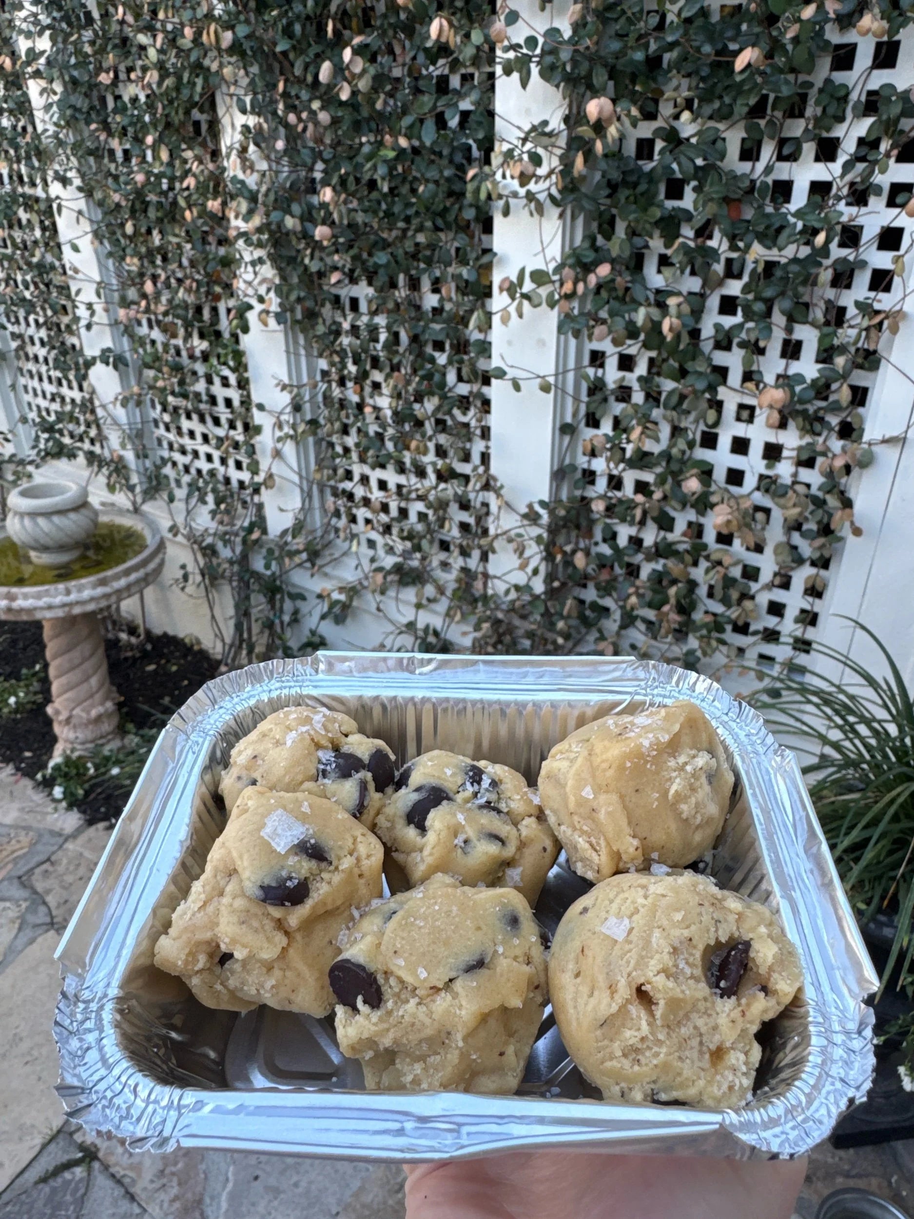 Brown Butter Sourdough Cookie Dough