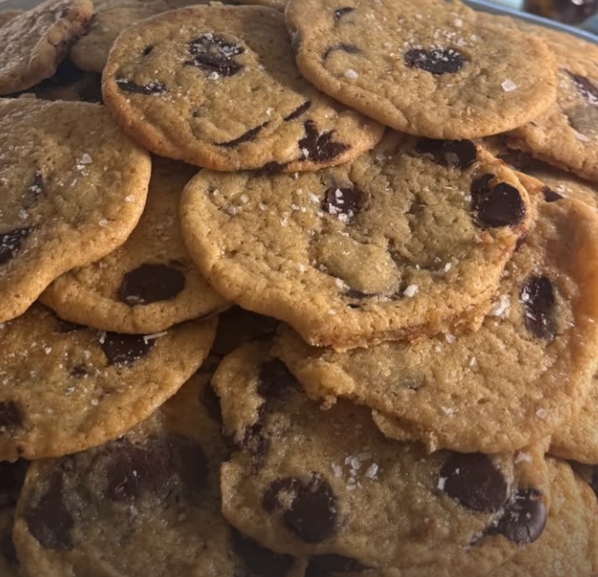 Brown Butter Sourdough Chocolate Chip Cookies